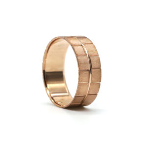 Rose Altın Alyans 8 mm 5 gr